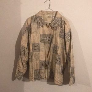 Units jacket/top XL vintage